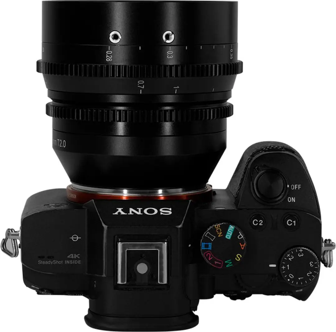 7Artisans 35mm T2.0 C401B Sony E MILC Lens - Zwart - afbeelding 6 van 6