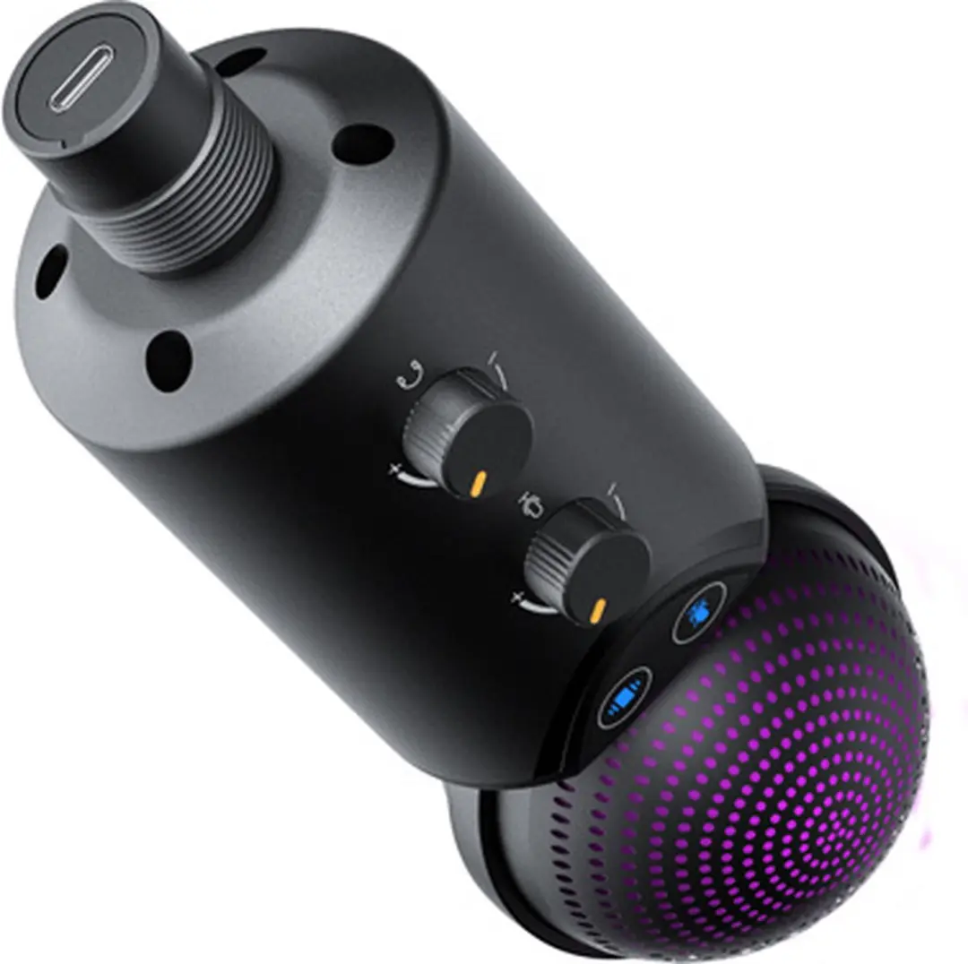 7RYMS AU02-K1 Cardioïde USB Microfoon Kit - Zwart