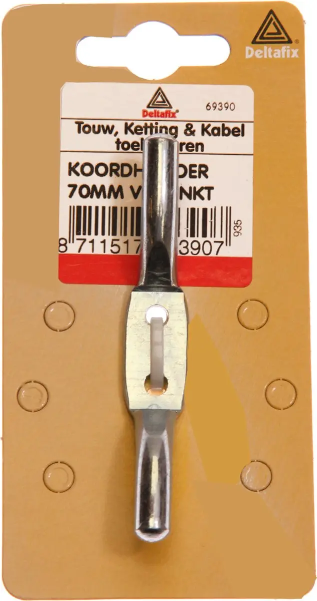 Deltafix koordhouder verzinkt 70 mm 1 st.
