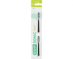 Gum Activital Opzetborstels - 2 Stuks - Zwart