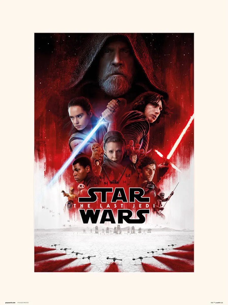 Star Wars Episode VII Print 30x40cm