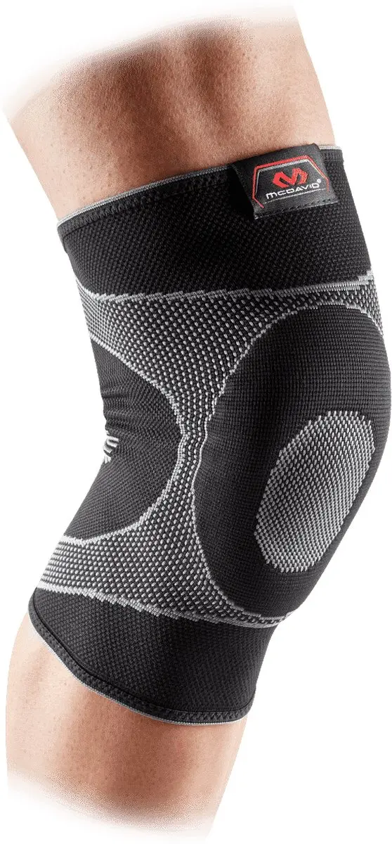 McDavid Kniebrace met Gelkussens - Zwart S