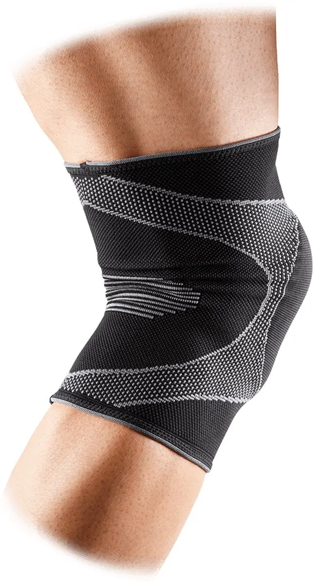 McDavid Kniebrace met Gelkussens - Zwart S