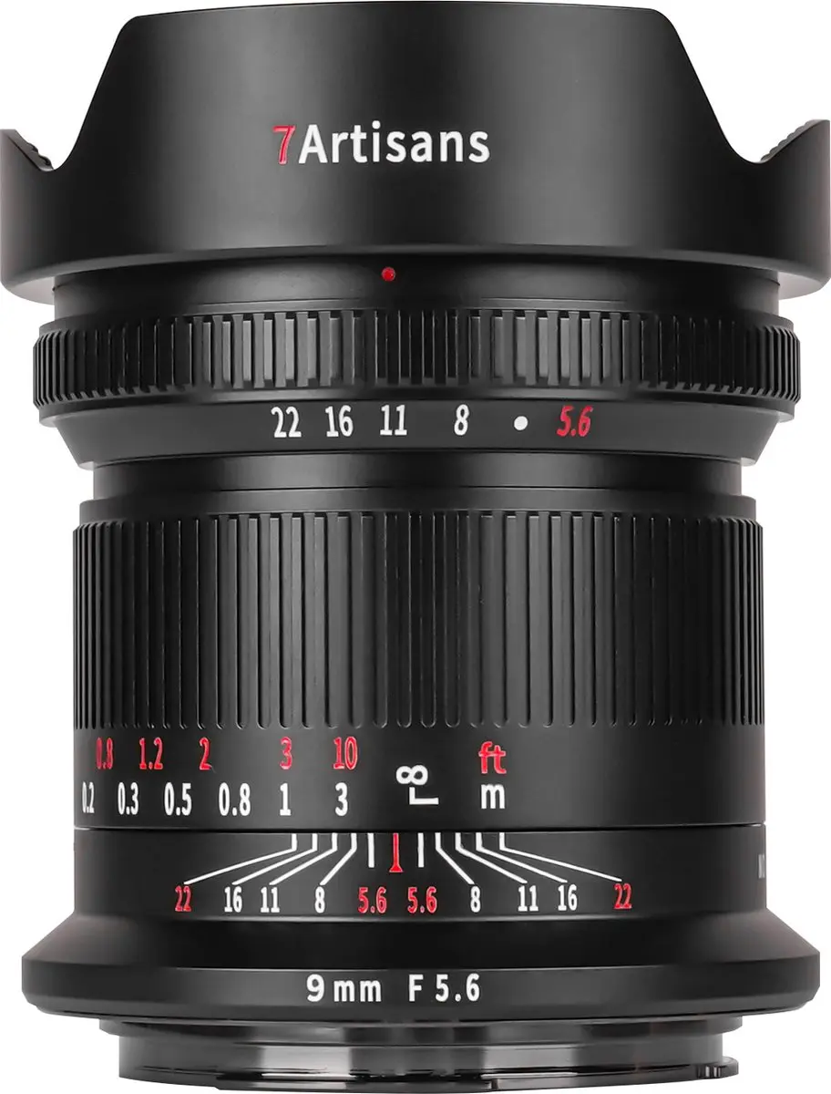 7Artisans 9mm F5.6 RF-Mount Lens
