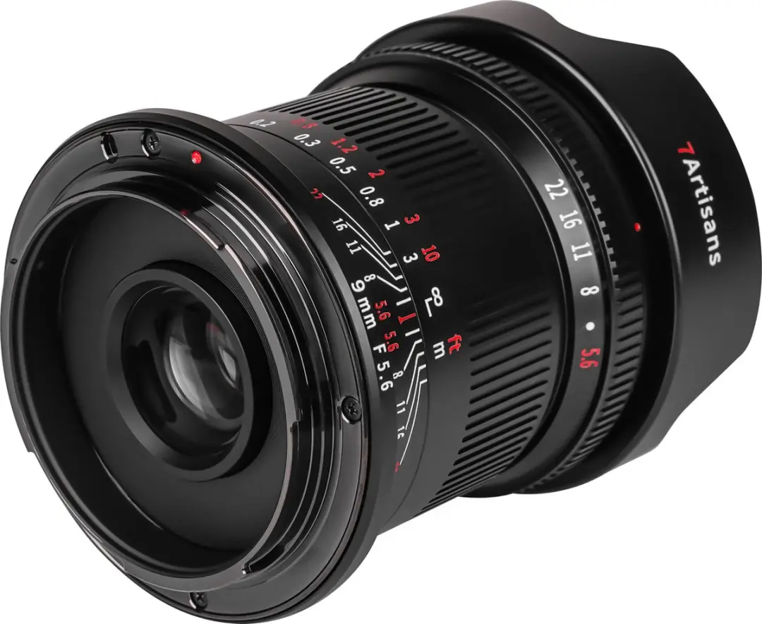 7Artisans 9mm F5.6 RF-Mount Lens - Canon RF - 16 Elementen