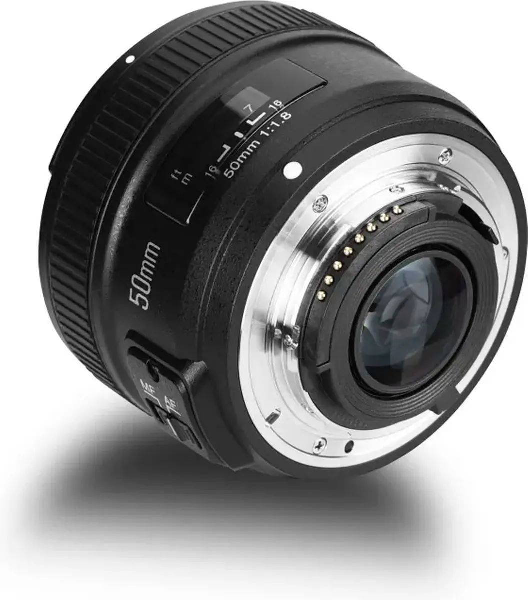 Yongnuo AF-S 50mm F/1.8 Nikon Lens - 52mm Filter