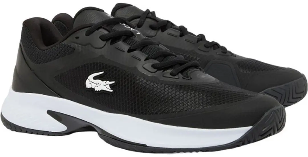 Lacoste Tennisschoen Tech Point Clay Heren - Zwart