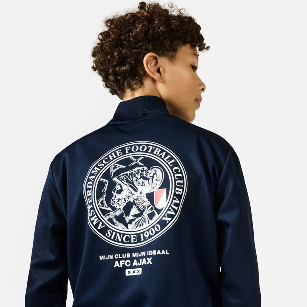 Ajax Trackjacket Junior 152 - Navy