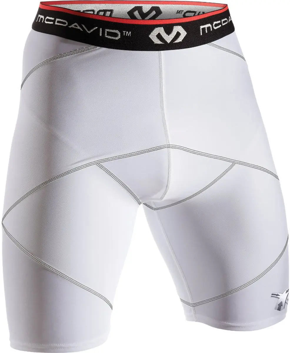 McDavid Cross Compressieshort 8200WS - S - Wit - afbeelding 6 van 6