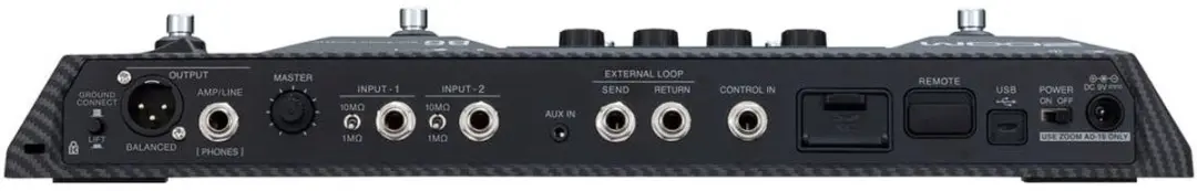 Zoom B6 Basgitaal Multi-Effectpedaal - Zwart