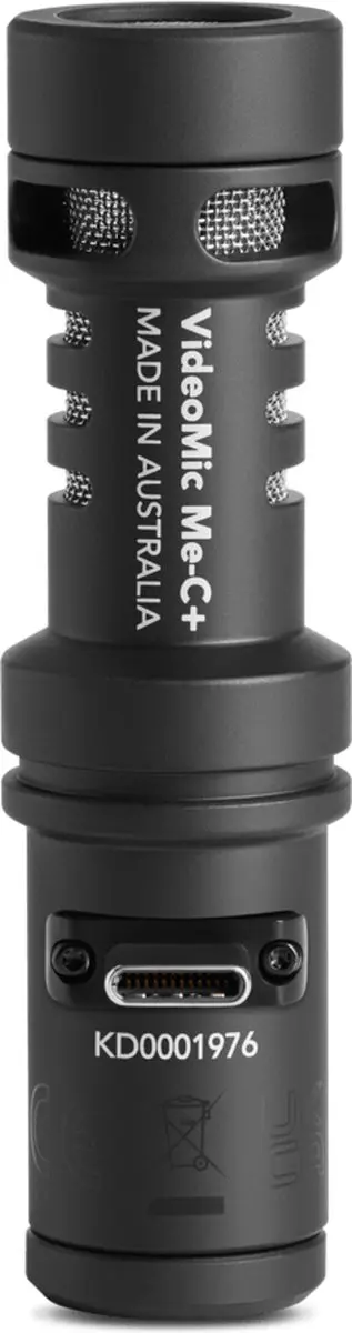 RØDE VideoMic Me-C+ Microfoon - Zwart