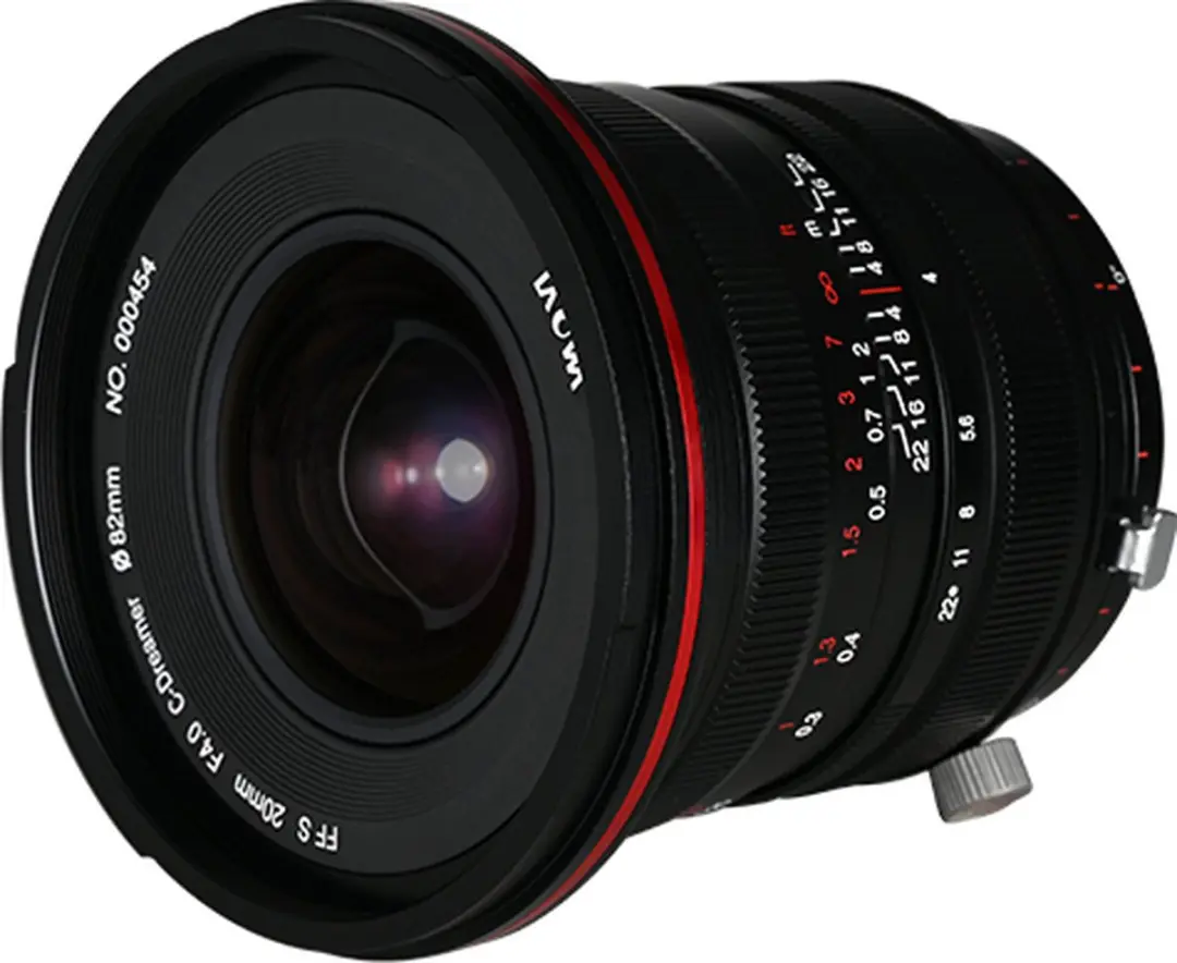 LAOWA 20mm f/4.0 Zero-D Shift Lens Sony FE - 82mm
