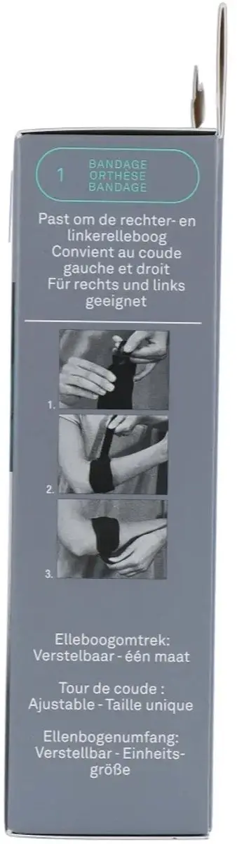 Hansaplast Sport Tenniselleboogbandage - Zwart