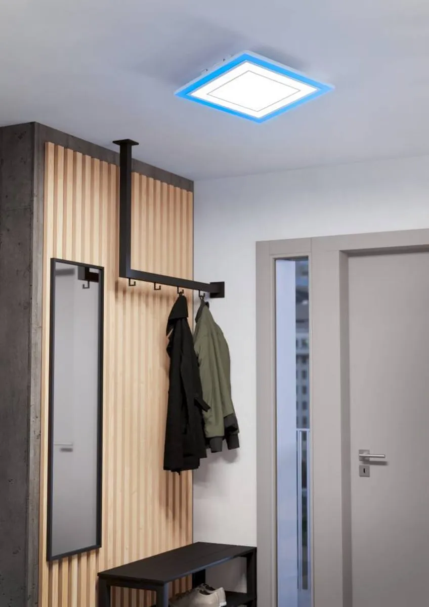 Eglo Ipolitto Plafondlamp LED Ø99,5cm - Zwart