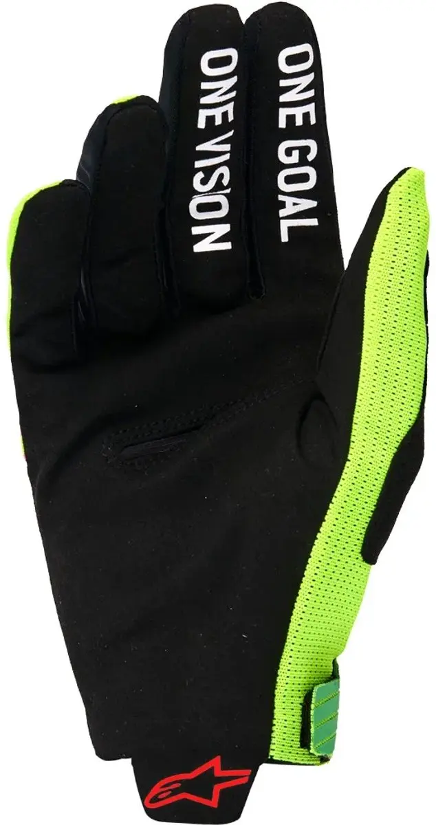 Alpinestars Radar Pro Off-road Handschoenen - S - Groen/Geel