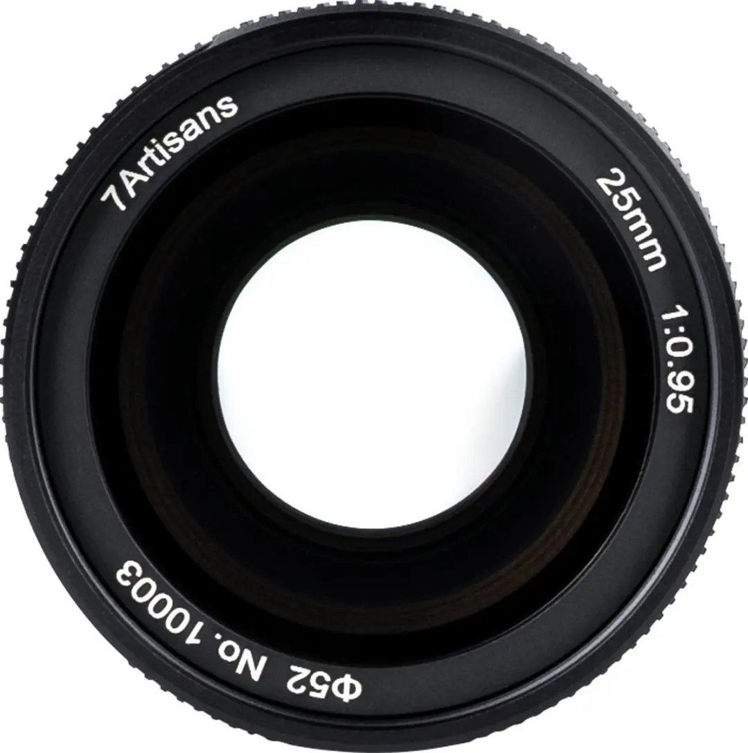 7Artisans 25mm F0.95 RF Objectief - Canon - 52mm