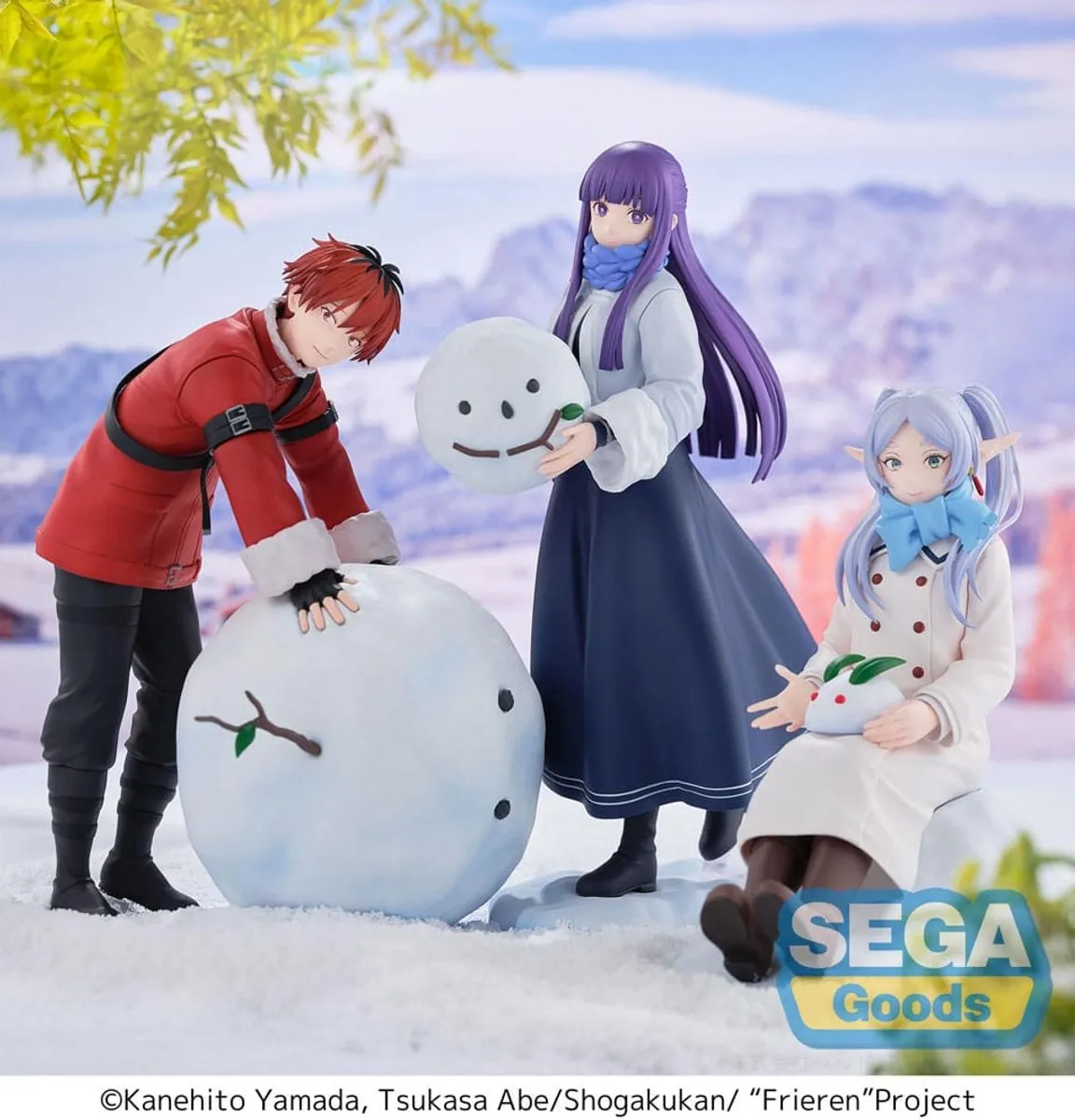 Sega Frieren XStellar PVC Statue - Snow Fun Ver. 14cm - Multicolor