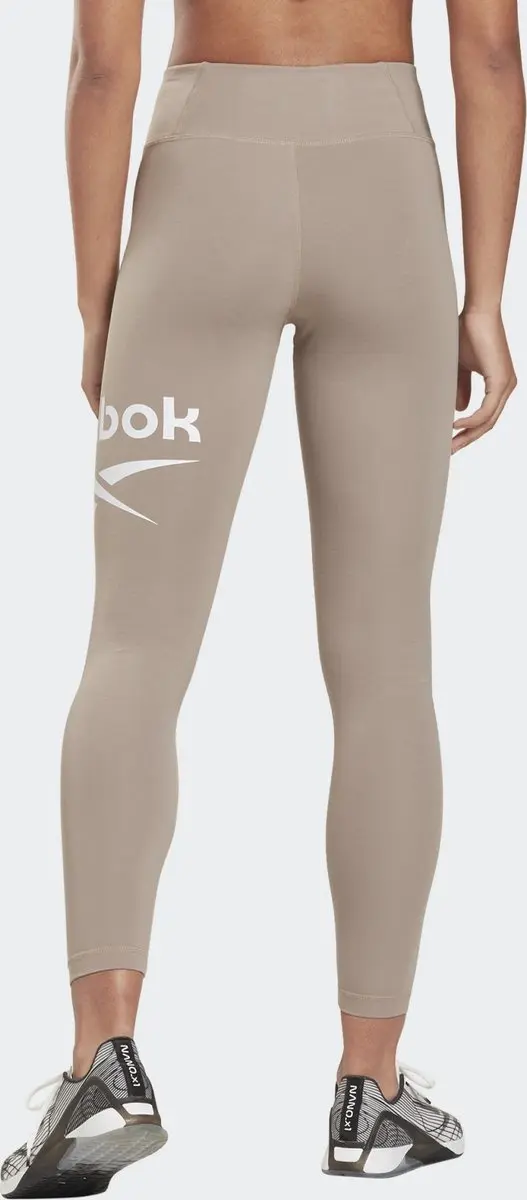 Reebok Sport Legging Dames Bl Cotton - Beige/Wit