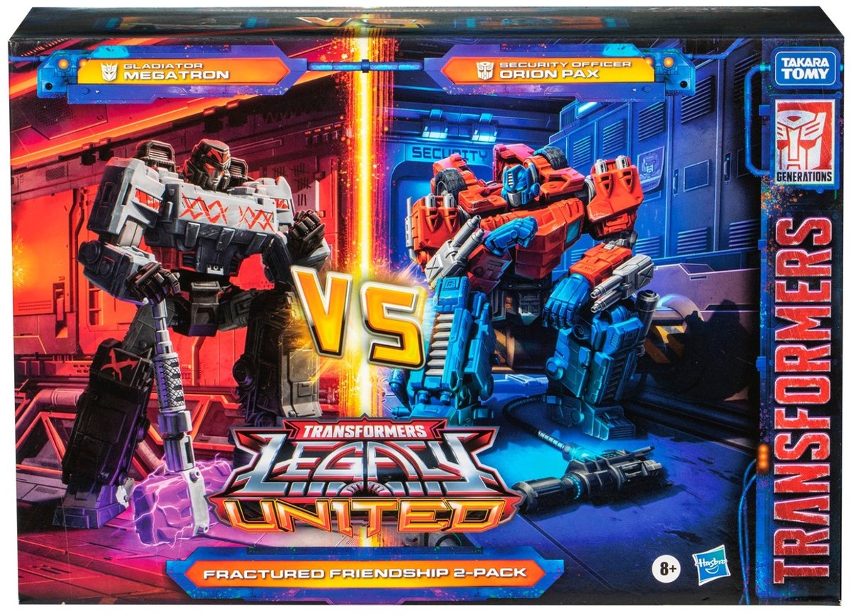 Transformers SDCC Fractured Friendship 2pack