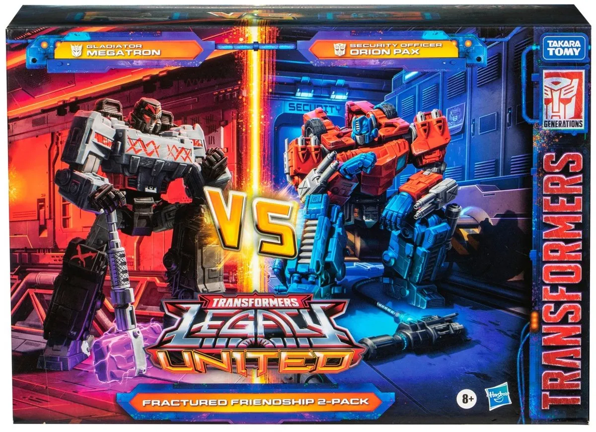 Hasbro Transformers SDCC Fractured Friendship 2-Pack