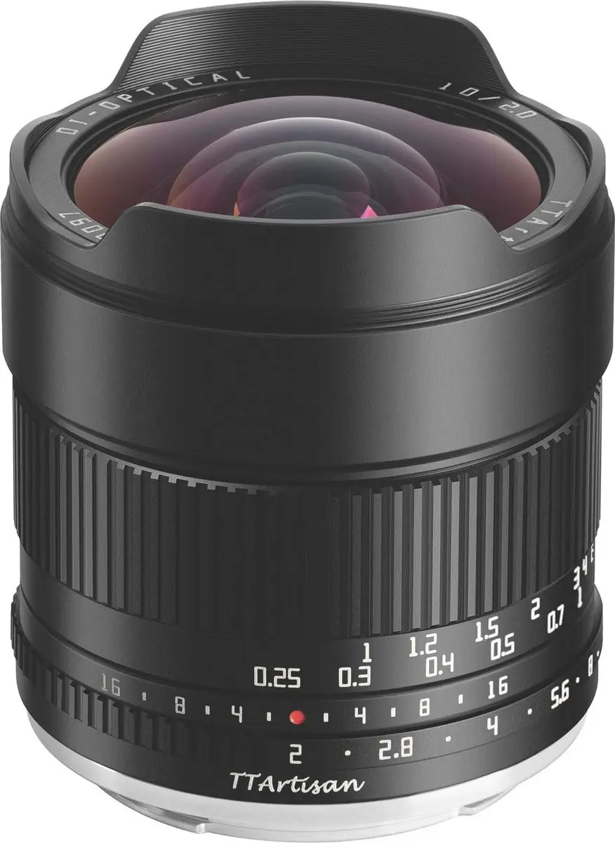 TTArtisan 10mm F2 Asph. APS-C Objectief - Sony E - 72mm
