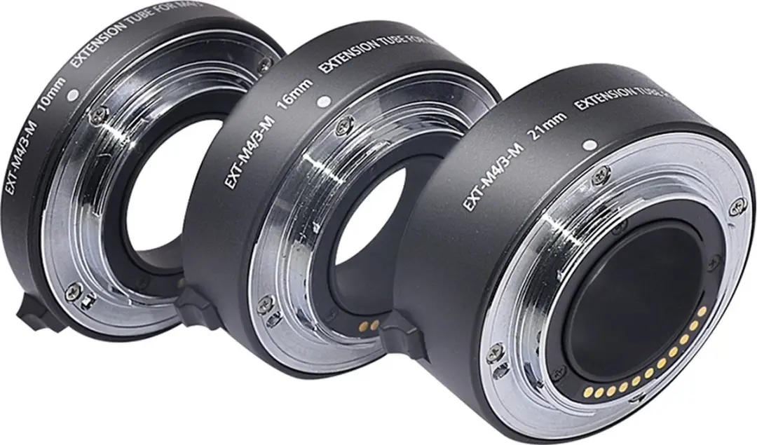McoPlus MFT-mount Macro Tussenring Set 10/16/21mm