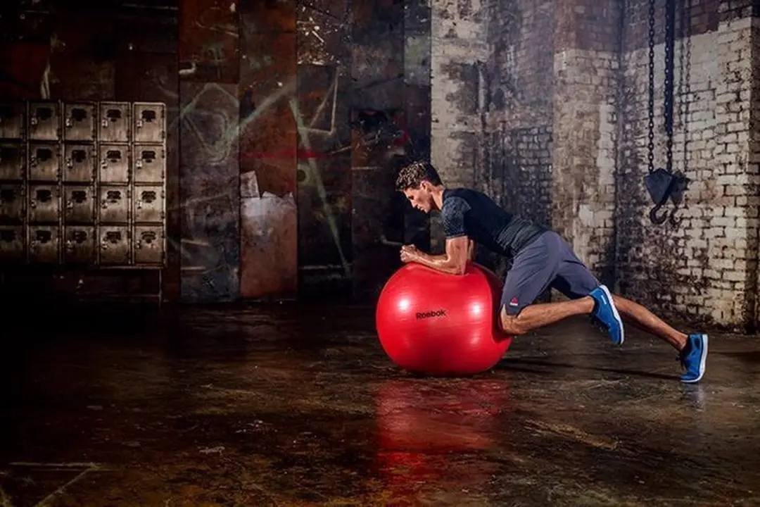 Reebok Gymbal 75cm - Rood