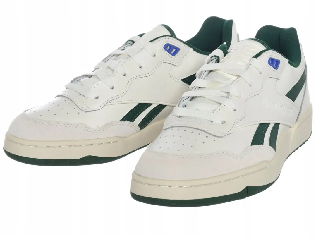 Reebok BB 4000 II Sportschoenen - Wit/Groen