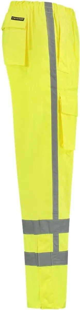 Tricorp Regenbroek 503001 - Fluor Geel - Maat S - afbeelding 6 van 6
