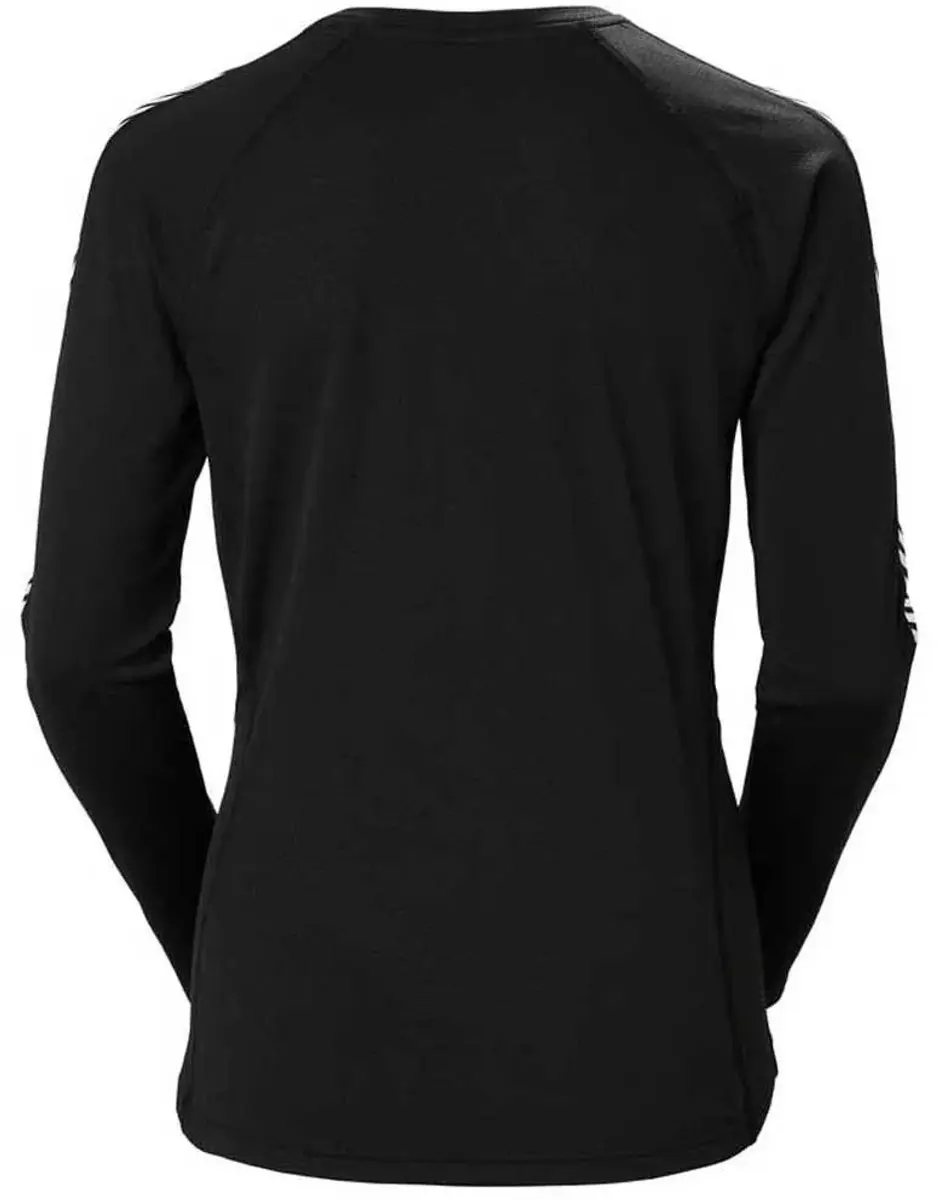 Helly Hansen Lifa Active Stripe Crew Basislaag - L - Zwart