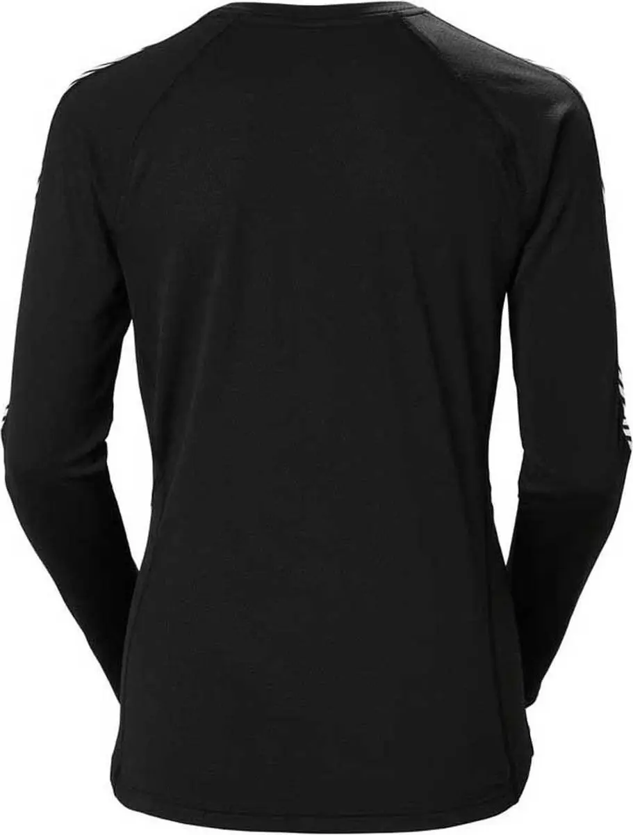 Helly Hansen Lifa Active Stripe Crew Basislaag - L - Zwart
