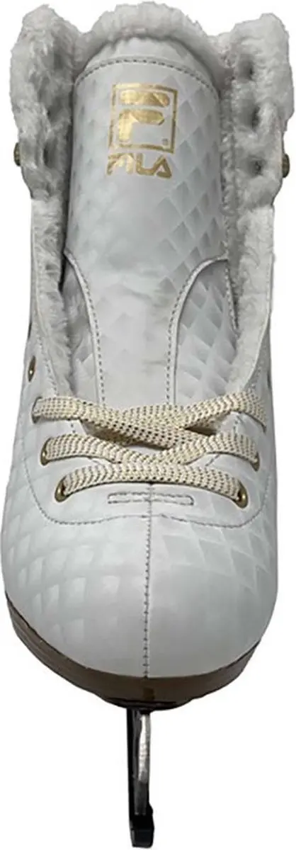 Fila Furr Ice Kunstschaatsen Dames 39 - Wit/Goud