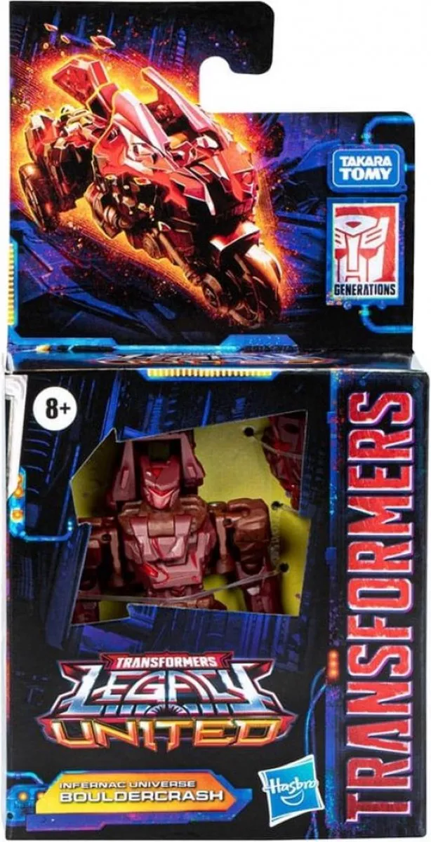 Hasbro Transformers Generations Legacy United Bouldercrash Actiefiguur F7204 - Multicolor - afbeelding 6 van 6