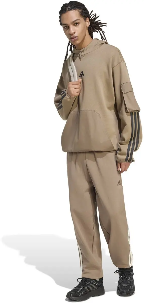 Adidas M AK 3S R CF PT Trainingsbroek - S - Lichtbruin