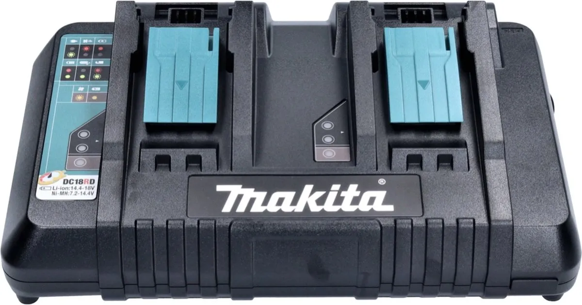 Makita BL1850B + DC18RD Accu & Lader 18V 5Ah - 4x 20 Stuks