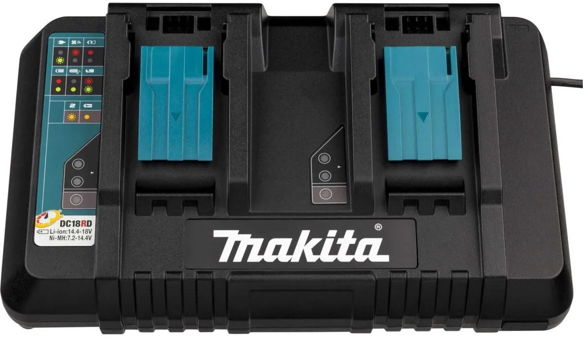 Makita BL1850B + DC18RD Accu & Lader 18V 5Ah - 4x 20 Stuks