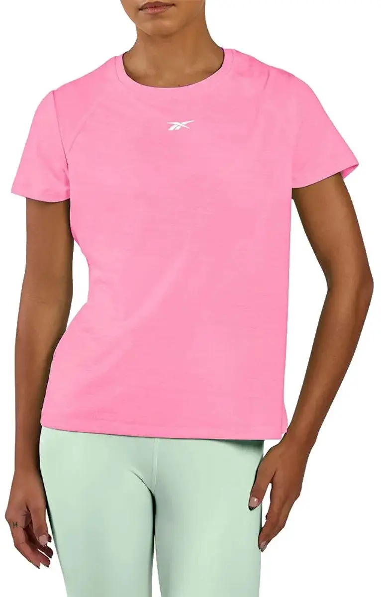 Reebok T-shirt Korte Mouwen Playful Pink M