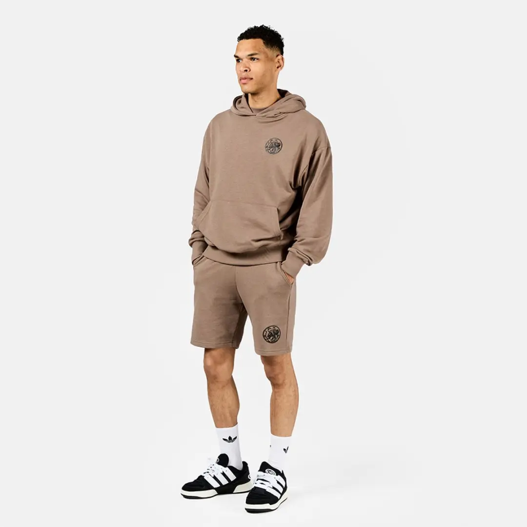 Ajax Hooded Sweater - Beige - L