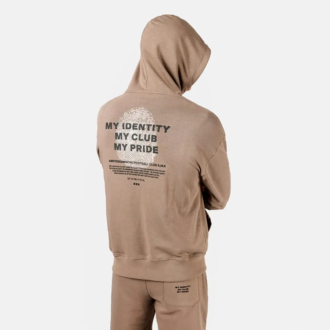Ajax Hooded Sweater - Beige - L