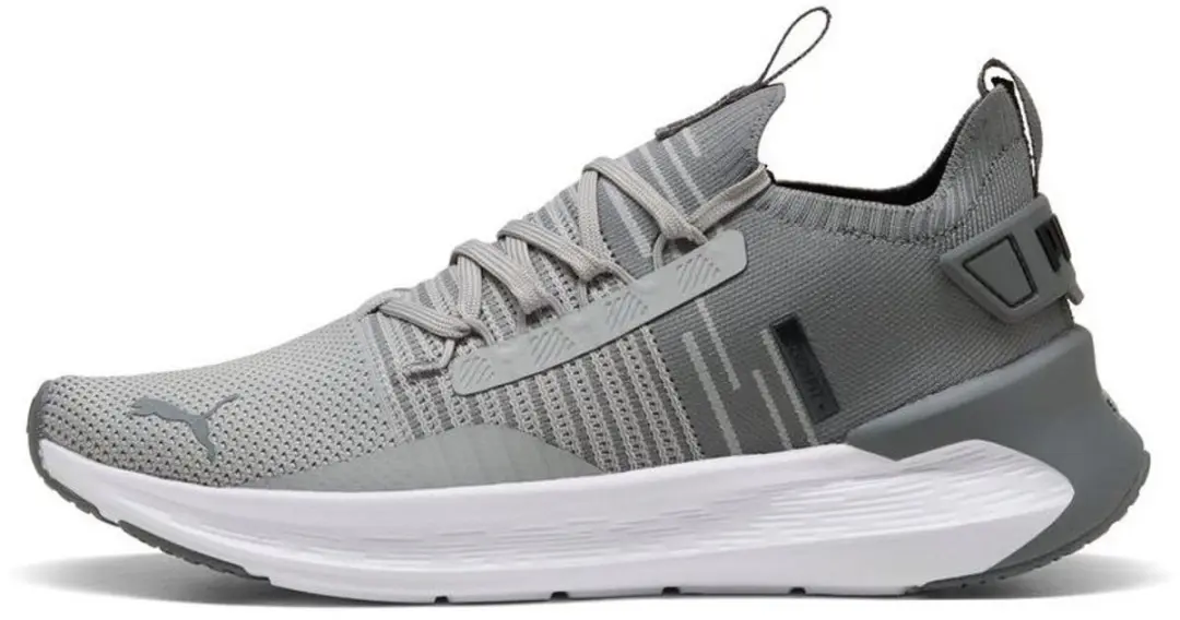PUMA Softride Symmetry Fuzion LS Sportschoenen - Grijs