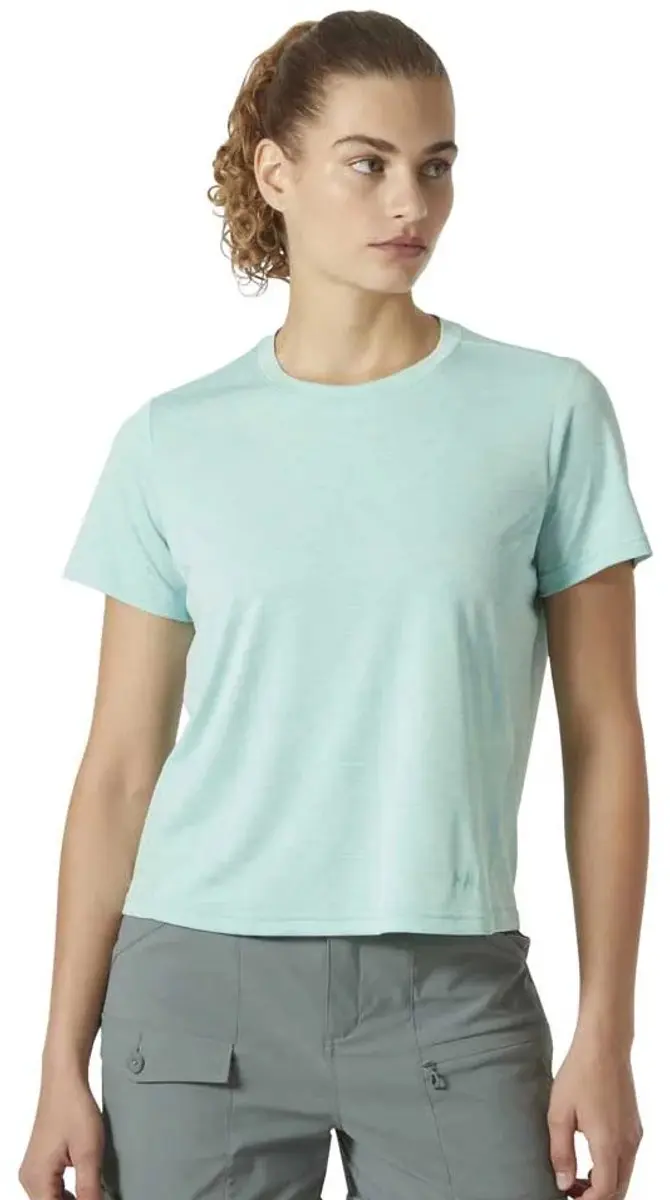 Helly Hansen Sval Basislaag Korte Mouwen - M - Light Lav