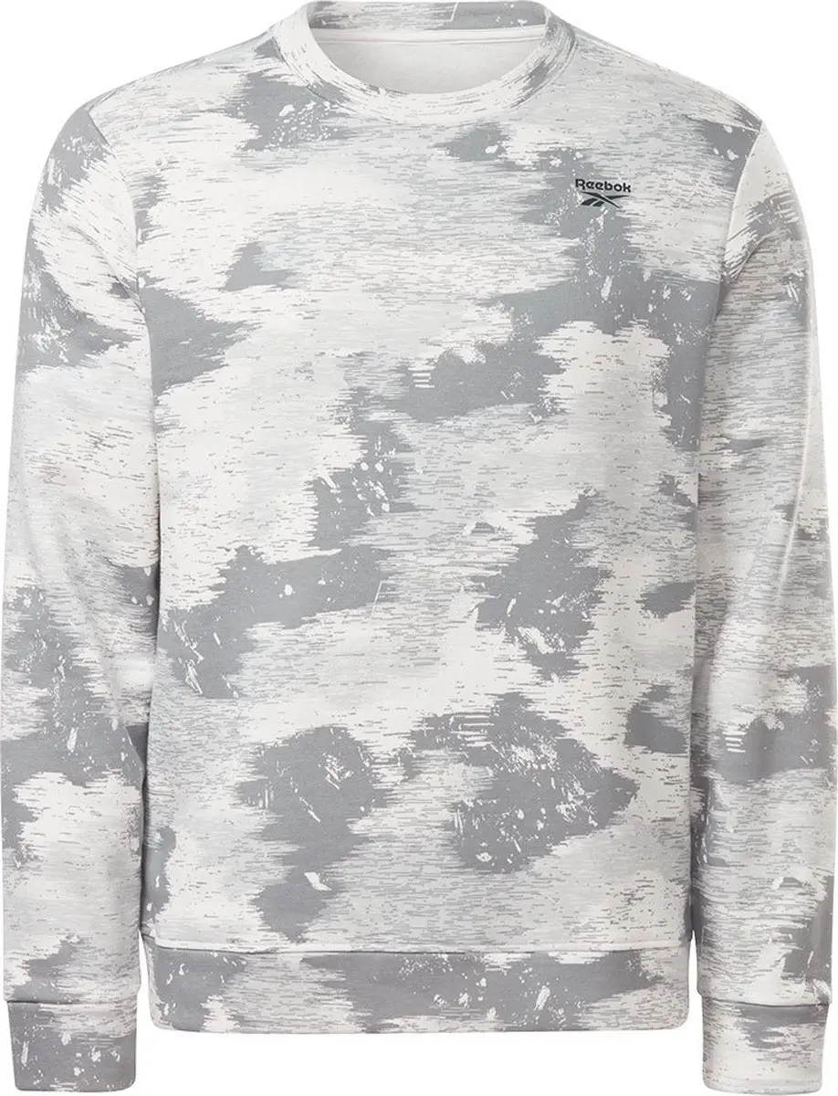 Reebok Lange Mouw Sweater - M - Grijs