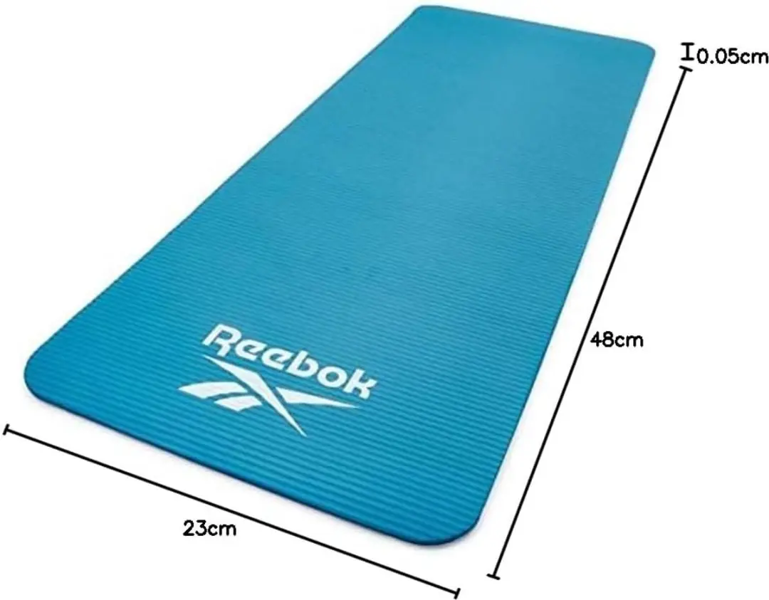 Reebok Yogo Mat Trainingsmat 7mm - Blauw