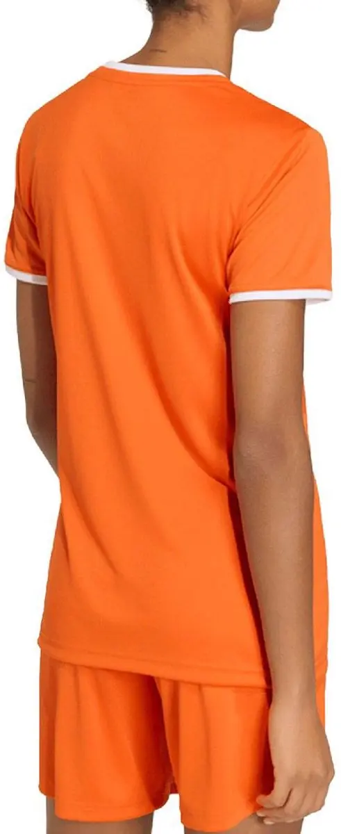 Adidas Entrada 26 Shirt Dames XXS - Oranje/Wit