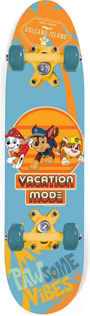 PAW Patrol Wooden Skateboard 61cm - Meerkleurig