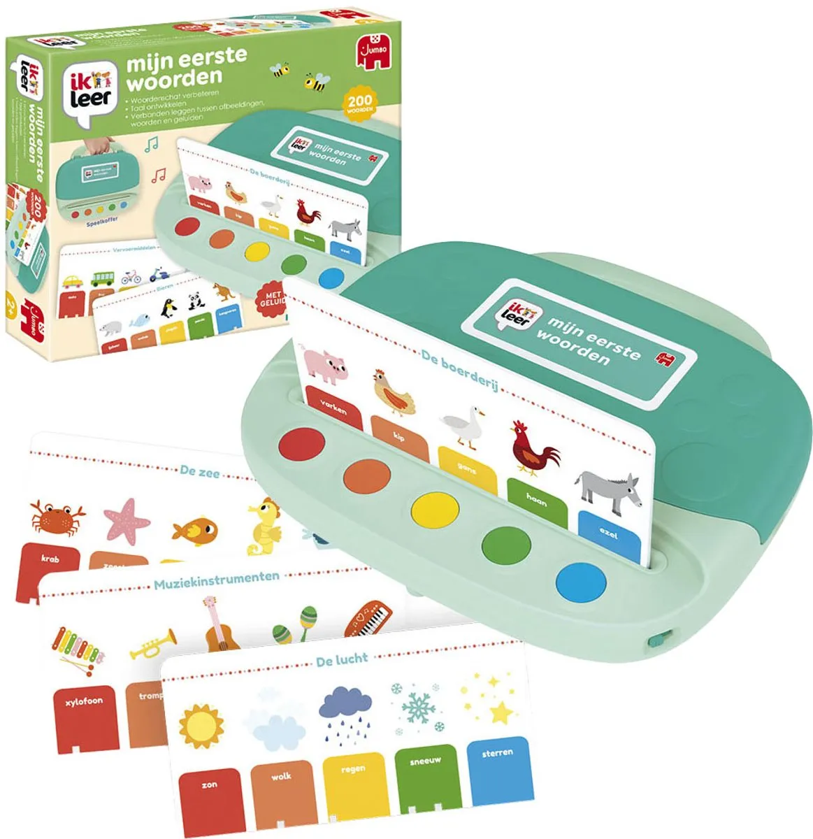 Jumbo Mijn Eerste Woorden Actiespel - Multicolor