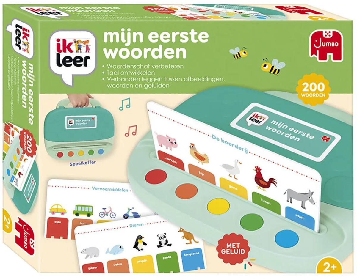 Jumbo Mijn Eerste Woorden Actiespel - Multicolor - afbeelding 6 van 6