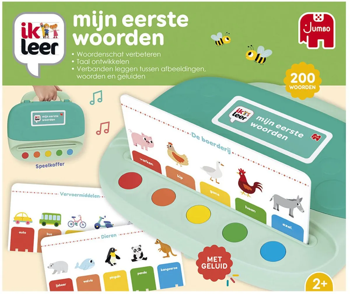 Jumbo Mijn Eerste Woorden Actiespel - Multicolor