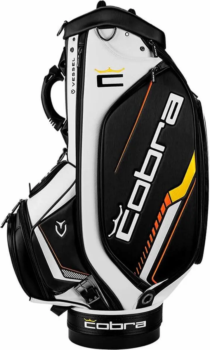 Cobra LTDx Staff Bag - 11 Vakken - Zwart/Geel/Oranje