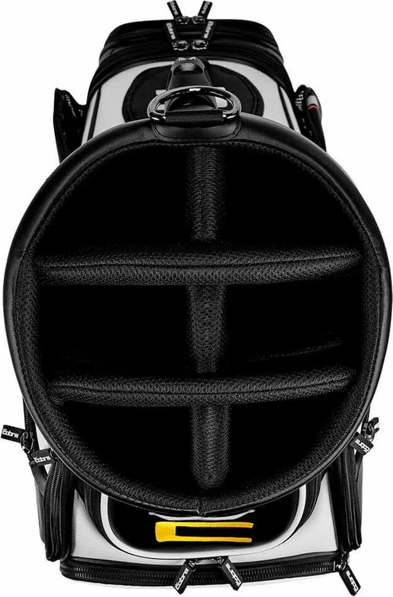 Cobra LTDx Staff Bag - 11 Vakken - Zwart/Geel/Oranje